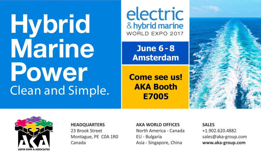 AKA at the Electric & Hybrid Marine World Expo