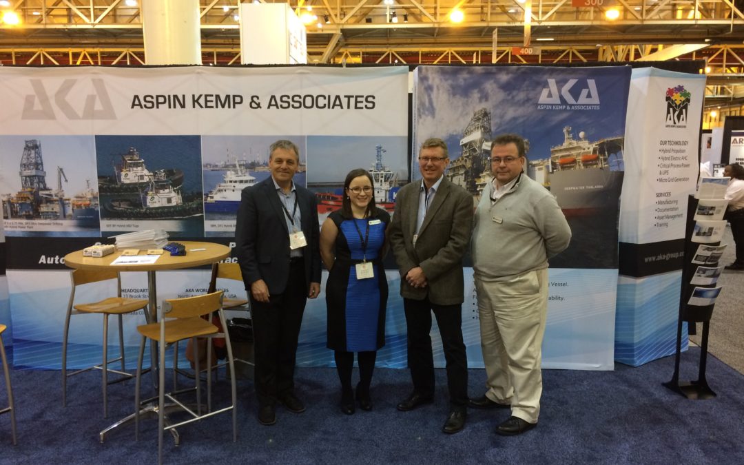 Aspin Kemp & Associates (AKA) at the International Workboat Show