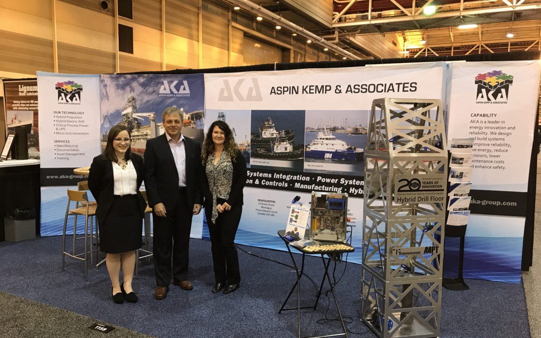 Aspin Kemp & Associates (AKA) at the International WorkBoat Show in New Orleans