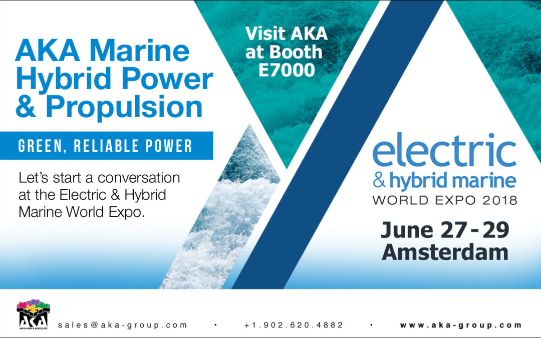 AKA at the Electric & Hybrid Marine World Expo – Amsterdam