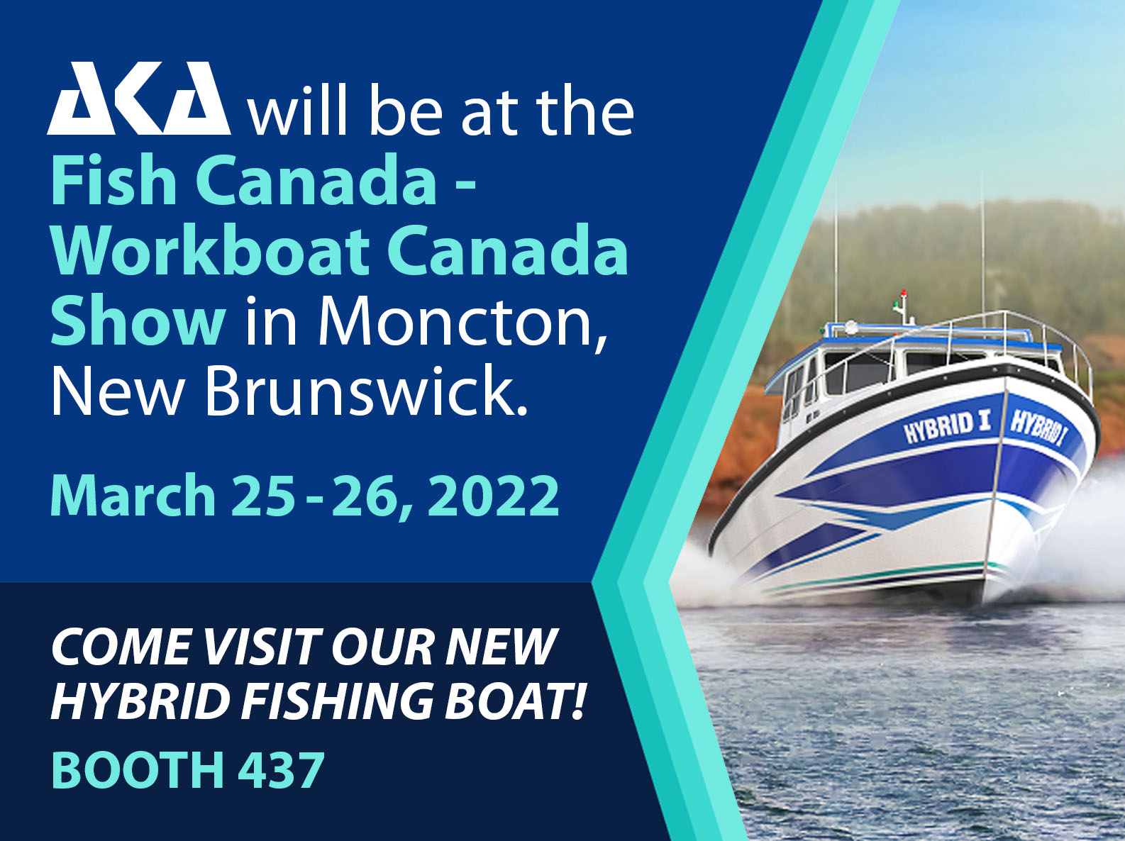 Fish Canada Workboat Canada Boat Show 2022 AKA Energy Systems